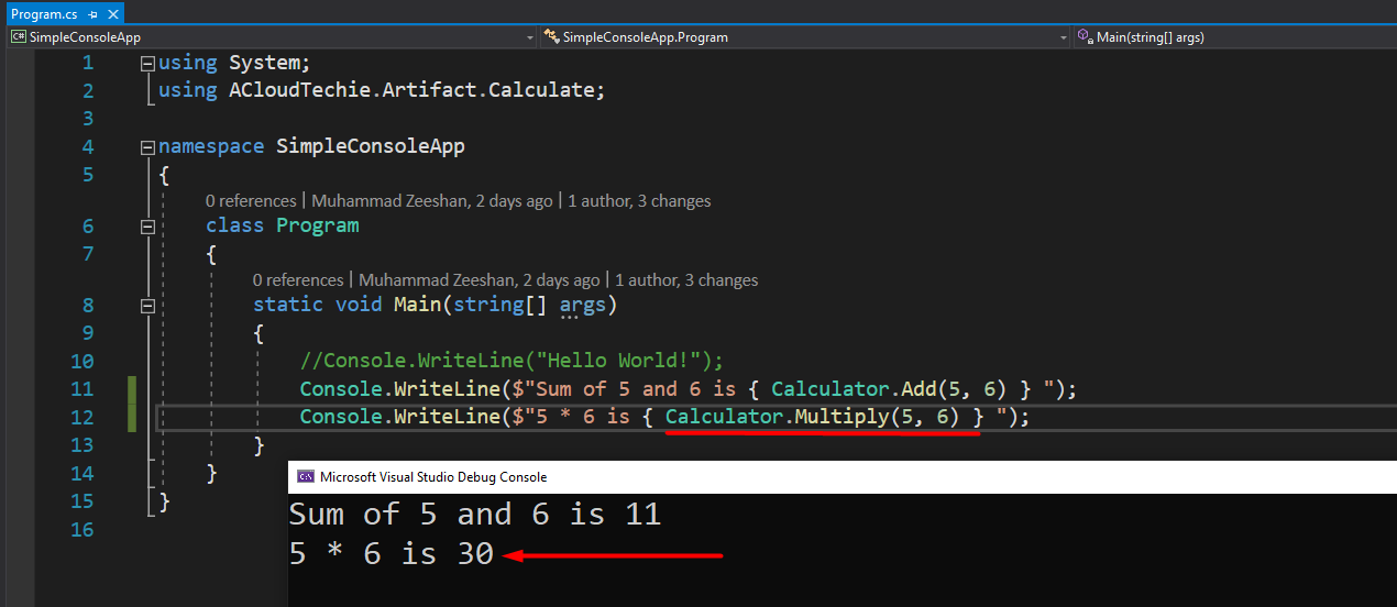 reference-multiply-method