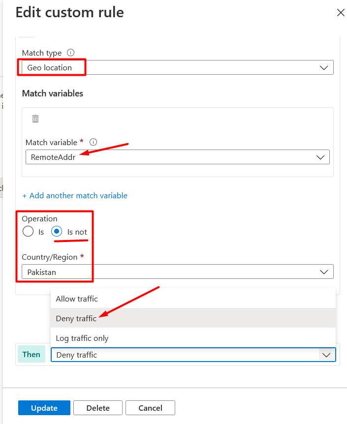 How To – Enable Web Application Firewall Geomatch Custom Rules – wedoAzure